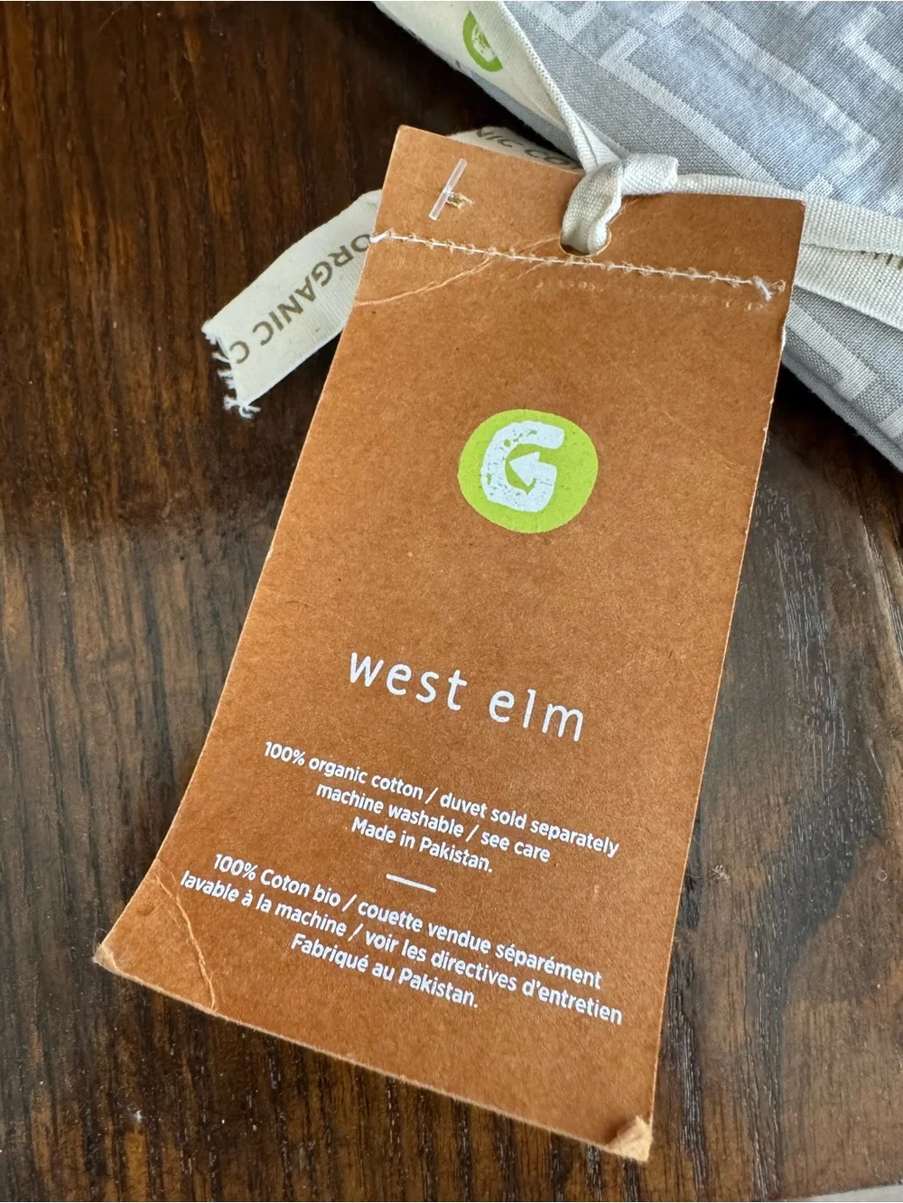 West Elm new tags